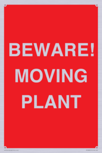BEWARE! MOVING PLANT